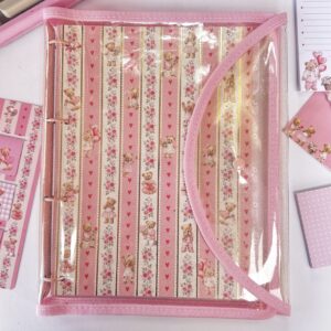 Fichário Glitter Tam; Grande - Ursinhos em Aquarela