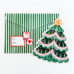 Cartão Markatto com Envelope - Árvore de Natal
