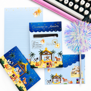 Kit com Malinha de Natal -  Advento