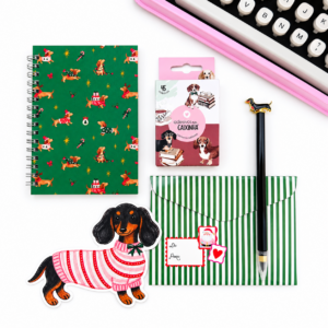 Kit com Malinha de Natal - Salsicha