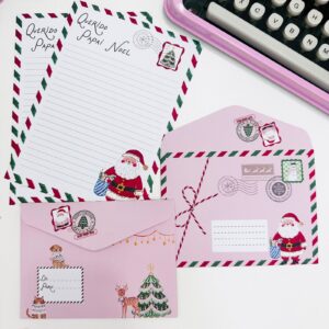 Kit com 2 Cartinhas para Papai Noel