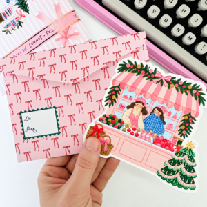 Cartão Markatto com Envelope - Lojinha de Natal